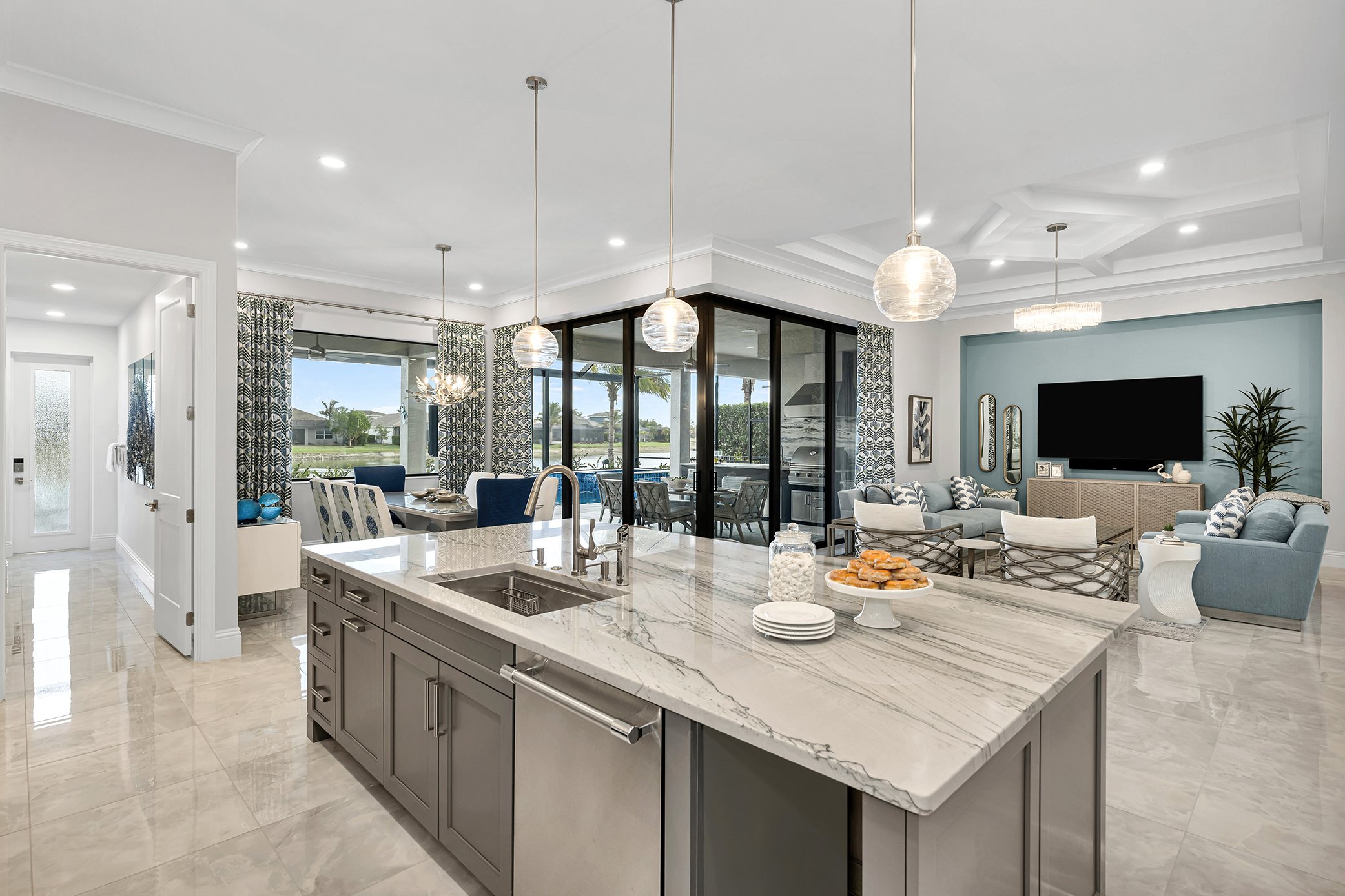 Whole home interior design services in Cocoa Beach and surrounding areas.